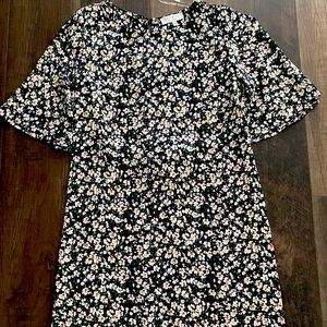Hayden silky floral dress